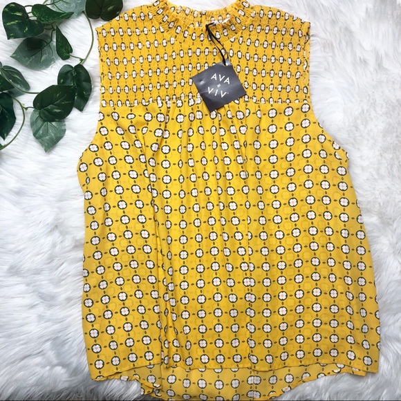 Ava & Viv Tops - {Ava & Viv} Sleeveless Blouse